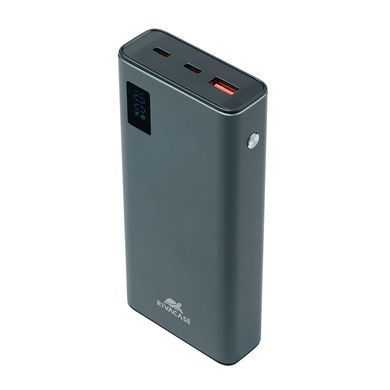 Універсальна мобільна батарея Rivacase Rivapower 20000 mAh Grey (VA1022) (RIVAPOWER VA1022 (Grey)) [603503]