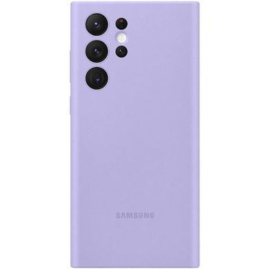Чохол-накладка Samsung Silicone Cover для Samsung Galaxy S22 Ultra SM-S908 Fresh Lavender (EF-PS908TVEGRU) [601246]