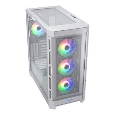 Корпус Cougar Duoface Pro RGB White без БЖ (DUOFACE PRO RGB (White)) [610058]