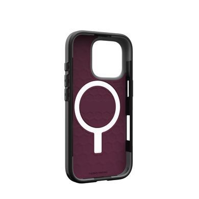 Чохол-накладка Urban Armor Gear Civilian Magsafe для Apple iPhone 16 Pro Bordeaux (114444119049) [616522]