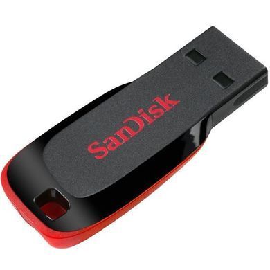 Флеш-накопичувач SanDisk USB 2.0 Cruzer Blade 16Gb Black/Red (SDCZ50-016G-B35) [803012]