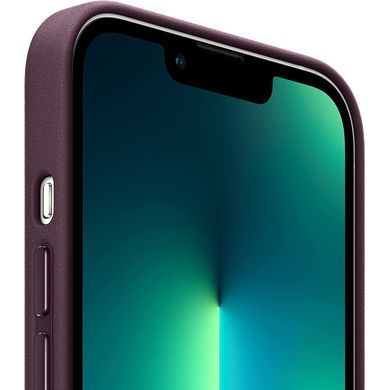 Чохол-накладка Apple Leather Case with MagSafe для Apple iPhone 13 Pro Dark Cherry (MM1A3) [614864]