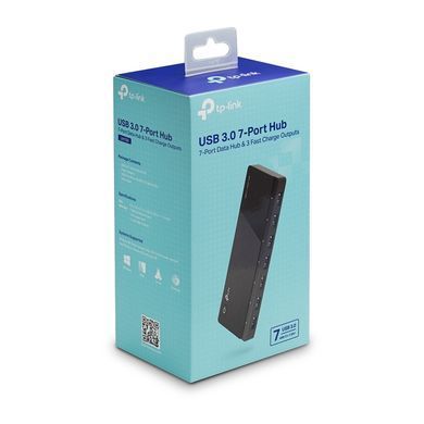 Концентратор USB3.0 TP-Link Black 7хUSB3.0 (UH700) [616995]