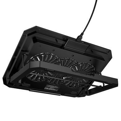 Підставка для ноутбука HOCO GA4 Jade laptop cooling stand Black (6942007666626) [806574]