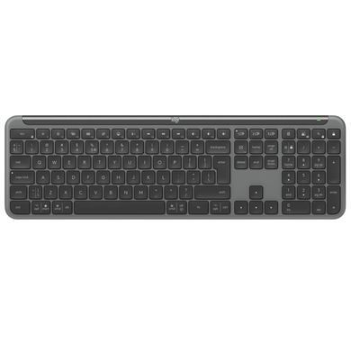 Клавiатура бездротова Logitech Signature Slim K950 US Graphite USB (920-012465) [606011]