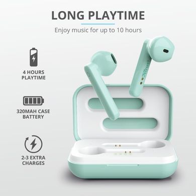 Навушники Trust Primo Touch True Wireless Mic Mint (23781_TRUST) [17098]