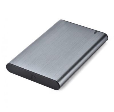 Зовнішня кишеня Gembird SATA HDD 2.5", USB 3.1, алюміній, Grey (EE2-U3S-6-GR) [608518]