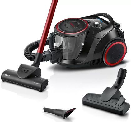 Пилосос Bosch контейнерний, 700Вт, конт пил -2.4л, НЕРА13, чорний (BGS41POW2) [15636]
