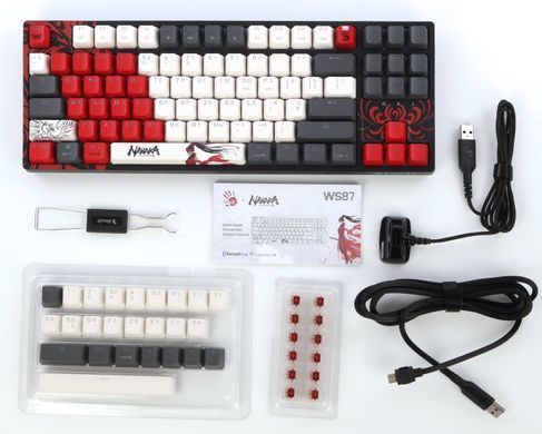 Клавіатура Bloody WS87 RGB Naraka Black (WS87 Bloody (Naraka Black)) [608155]