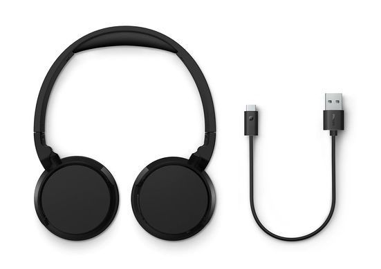 Навушники On-ear Philips TAH4209 BT 5.3, Wireless, Mic, Чорний (TAH4209BK/00) [107438]