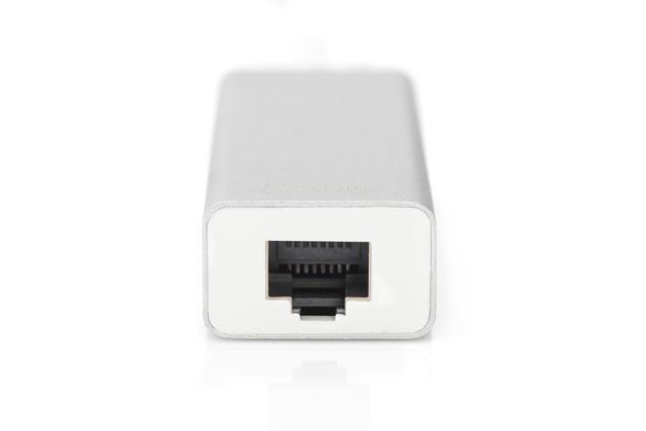 Концентратор DIGITUS USB-C - USB 3.0 3 Port Hub + Gigabit Ethernet (DA-70255) [108805]