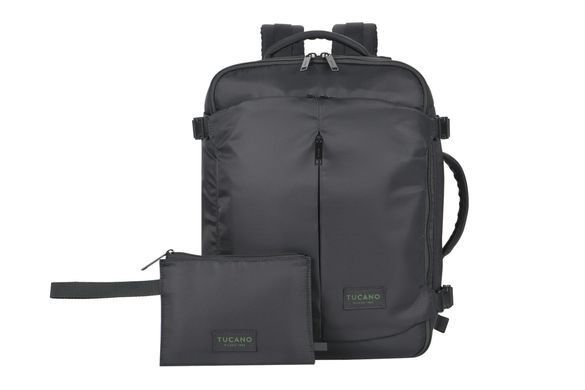 Рюкзак дорожній Tucano TUGO Premium CABIN 16", 23л, чорний (BKTUGP-M-BK) [112825]