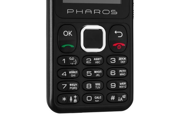 Мобільний телефон 2E E182 2.4" 2SIM, 1700мА&bull;год, чорний (688130245234) [11224]