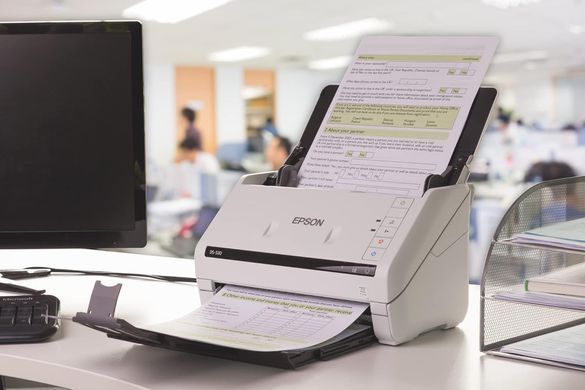 Сканер A4 Epson WorkForce DS-530II (B11B261401) [106355]