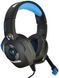 Гарнітура Microlab, 3,5мм+USB, Black-Blue (G4) [401780], фото 1
