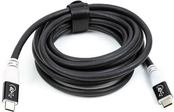 Кабель San Guan USB Type-C - USB Type-C (M/M) PD 100W, 40Gbps, 3 м Black (CA914135) [604357]