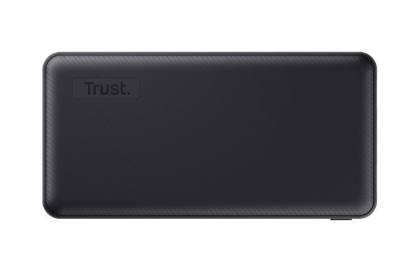 Акумулятор портативний літій-іонний power bank Trust Primo ECO, 15000мА&middot;год, 2хUSB-A/USB-C, 15W, чорний (24677_TRUST) [108432]