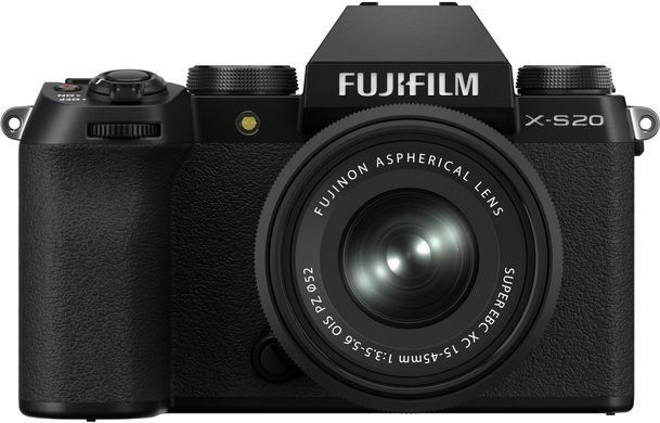 Цифр. фотокамера Fujifilm X-S20+ XC 15-45mm F3.5-5.6 Kit Black (16939588) [114631]