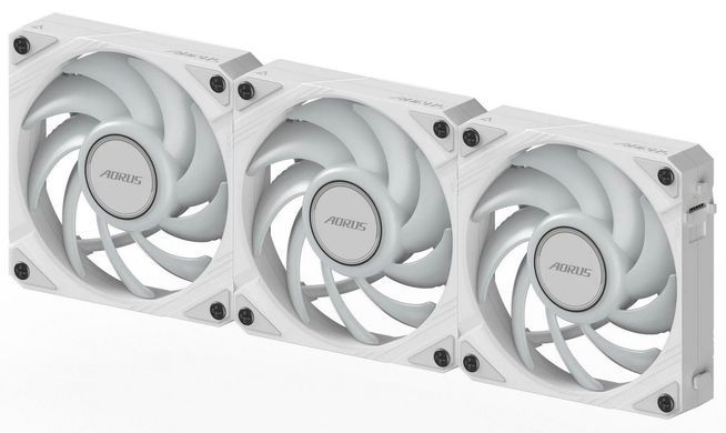Вентилятор Gigabyte Aorus EZ Chain Fan 120 Ice 3-Pack White (GP-ECFAN1203 ICE) [615500]