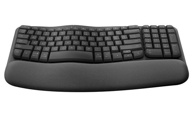 Клавiатура бездротова Logitech Wave Keys Wireless Graphite (920-012304) [606013]
