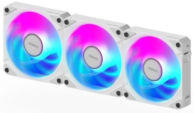 Вентилятор Gigabyte Aorus EZ Chain Fan 120 Ice 3-Pack White (GP-ECFAN1203 ICE) [615500]