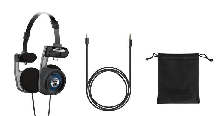 Навушники On-ear Koss Porta Pro Utility 3.5 mini-jack, 1.2м, Чорний (196461.101) [114292]