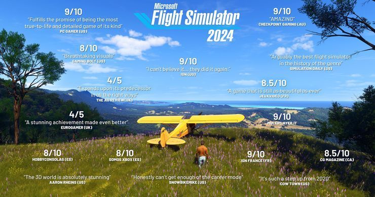 Гра консольна PS5 Microsoft Flight Simulator 2024, BD диск (1187140) [112571]