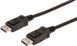 Кабель DIGITUS DisplayPort (AM/AM), 2м, чорний (AK-340100-020-S) [108459], фото 1