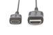 Кабель DIGITUS HDMI-miniHDMI (AM/СM), Ultra HD, 2.0м, чорний (DB-330121-020-S) [110459], фото 3