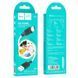 Кабель HOCO X90 Cool silicone charging data cable for Type-C White (6931474788450) [803252], фото 2