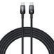 Кабель Baseus Discolor Series Fast Charging Cable USB-C to USB-C 100W 1m Cluster Black (P10374902111-00) [804397], фото 1