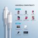 Кабель USB 2.0 Type-C M-Lightning M, 2 м, 3A, Nickel Plating ABS Shell Білий, US171 UGREEN (60749) [404198], фото 5