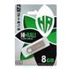 Флеш-накопичувач USB 8GB Hi-Rali Shuttle Series Silver (HI-8GBSHSL) [607201], фото 2