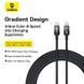 Кабель Baseus Discolor Series Fast Charging Cable USB-C to USB-C 100W 1m Cluster Black (P10374902111-00) [804397], фото 4