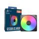 Корпусний вентилятор 120MM MONTECH (GF120R V2 ARGB PWM (B)) [502814], фото 3