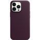 Чохол-накладка Apple Leather Case with MagSafe для Apple iPhone 13 Pro Dark Cherry (MM1A3) [614864], фото 1