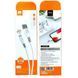 Кабель WUW-X195 USB Lightning 2,4А white (WUW-X195L) [802324], фото 2