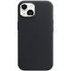 Чохол-накладка Apple Leather Case with MagSafe для Apple iPhone 14 Midnight (MPP43) [601899], фото 4
