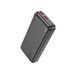 Зовнішній акумулятор HOCO J101A Astute 22.5W fully compatible power bank 20000mAh Black (6931474782496) [806397], фото 1