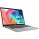 Ноутбук MSI Modern 15.6"FHD IPS/i3-1315U/16/512SSD/Intel Iris Xe/Type-C/DOS/Urban Silver (9S7-15S122-278) [40323], фото 2