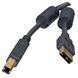Кабель USB 2.0 AM-BM, 3.0 м, чорний, USB04-10PRO Defender (87431) [402313], фото 2