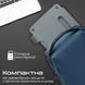 Охолоджуюча пiдставка для ноутбука Promate DeskMate-7 Grey (deskmate-7.grey) [605054], фото 6