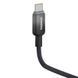 Кабель Baseus Discolor Series Fast Charging Cable USB-C to USB-C 100W 1m Cluster Black (P10374902111-00) [804397], фото 3