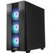 Корпус Chieftec HUNTER 2 4x120mm A-RGB, USB-C, ATX, без БЖ, Black (GS-02B-OP) [403286], фото 3