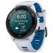 Смарт-годинник Garmin Forerunner 265 Black Bezel with Whitestone Case and Whitestone/Tidal Blue Silicone Band (010-02810-51) [608224], фото 1