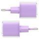 Зарядний пристрій 1xUSB-C 30W Gan A53 Fast Charger alfalfa purple Acefast (6974316282365) [402143], фото 4