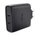 Зарядний пристрій мережевий Trust Maxo 100Вт, GaN, 2xUSB-C,PD/PPS, чорний (25527_TRUST) [111088], фото 2