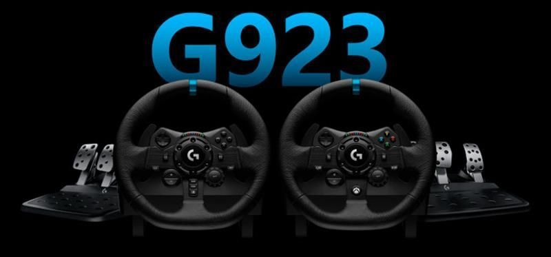 Кермо Logitech G923 for PS4 and PC Black (941-000149) [611111]