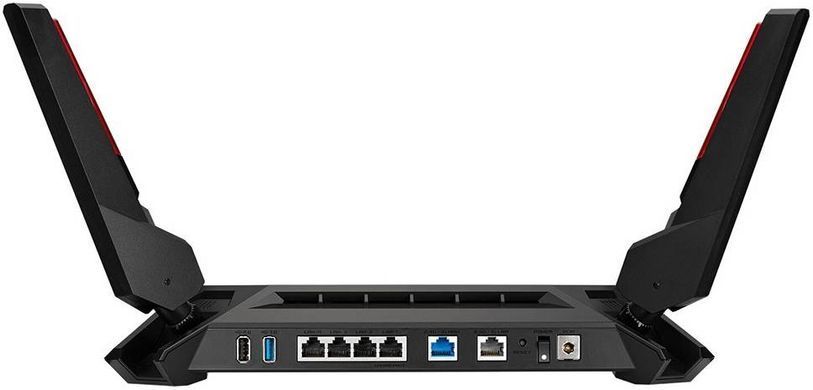 Маршрутизатор ASUS GT-AX6000 AX6000, 4xGE LAN, 1x2.5GE LAN, 1x2.5GE WAN, 1xUSB 3.1, 1xUSB 2.0, MESH EU-UK (90IG0780-MU9B00) [108683]