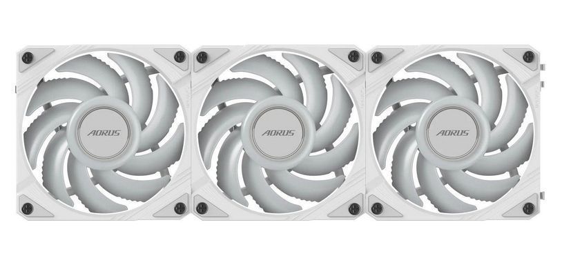Вентилятор Gigabyte Aorus EZ Chain Fan 120 Ice 3-Pack White (GP-ECFAN1203 ICE) [615500]
